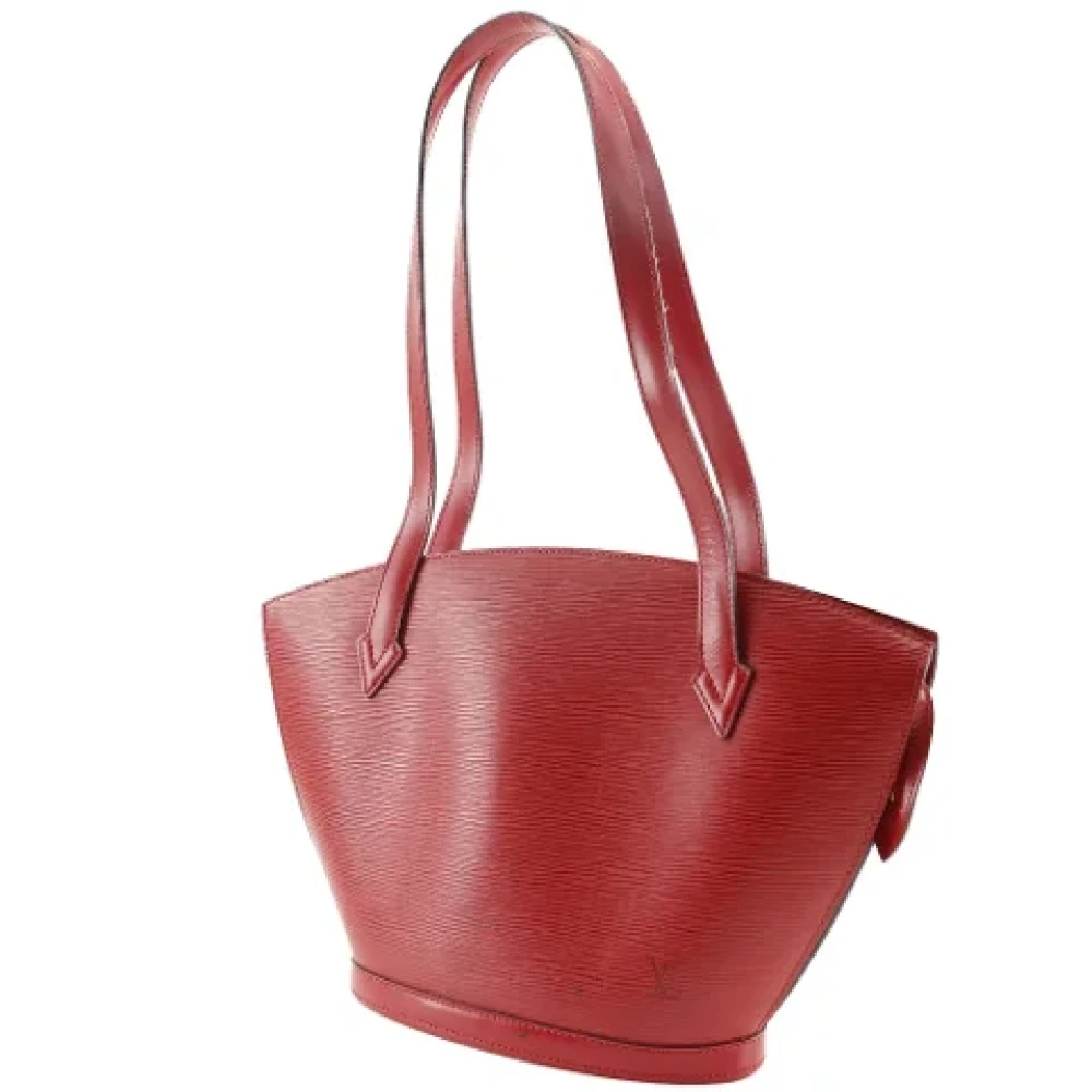 Louis Vuitton Vintage Pre-owned Leather louis-vuitton-bags Red Dames