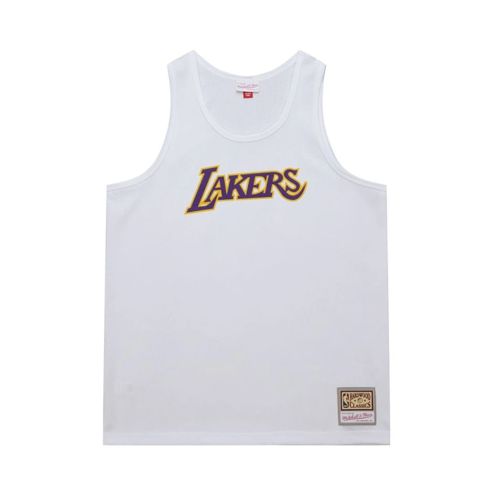 Mitchell & Ness NBA Lakers Mode Tank Top White Heren