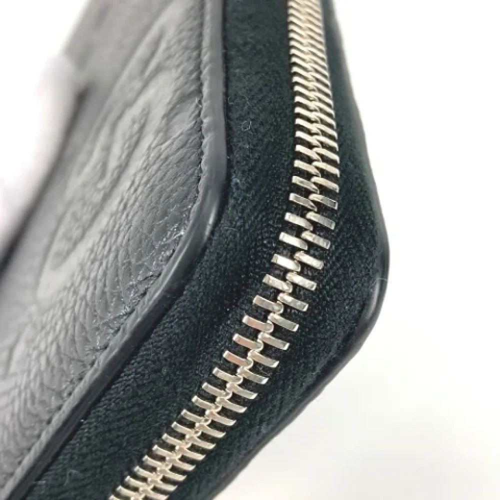 Gucci Vintage Pre-owned Leather wallets Black Heren