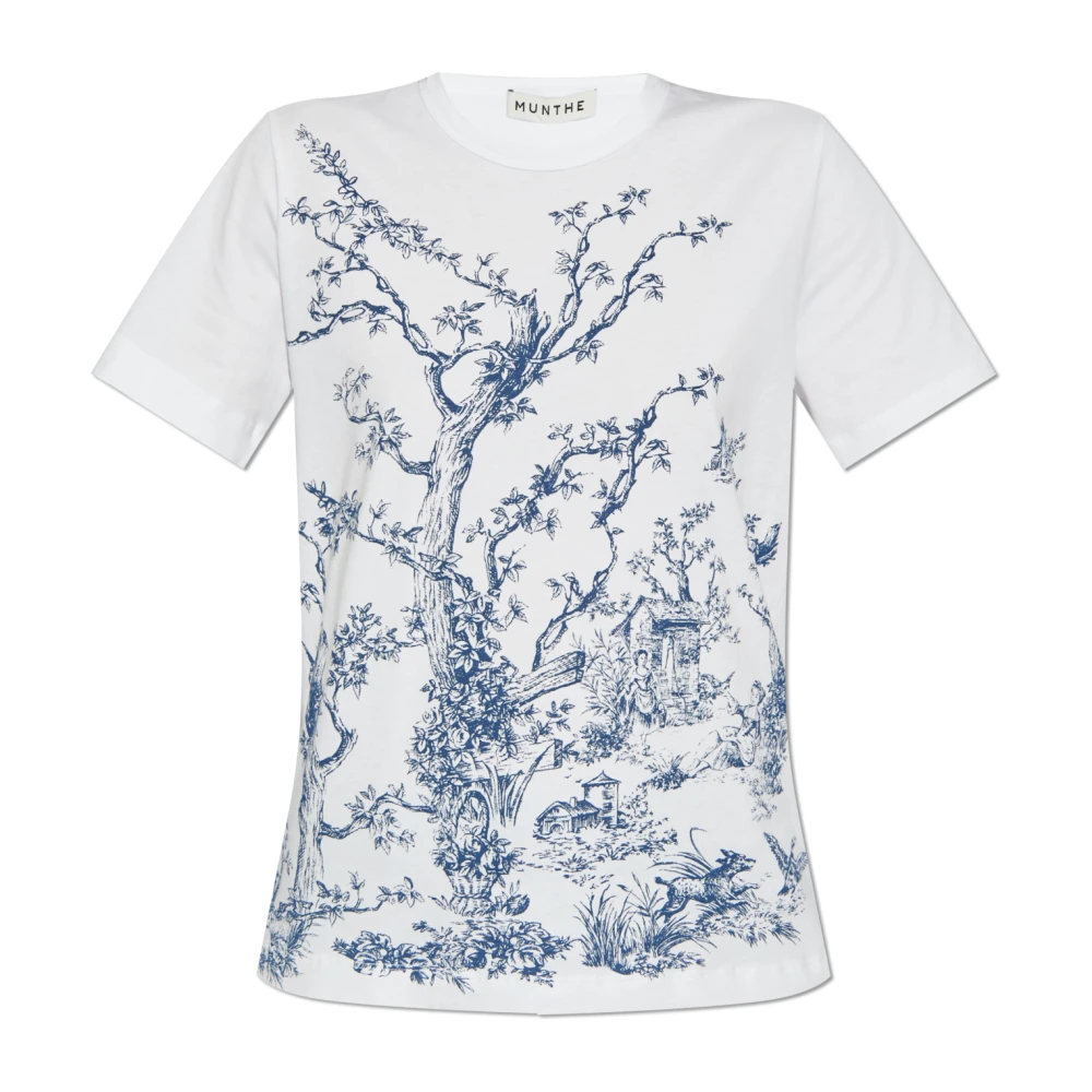 Munthe - Tops > T-Shirts - White - Munthe - Modalova