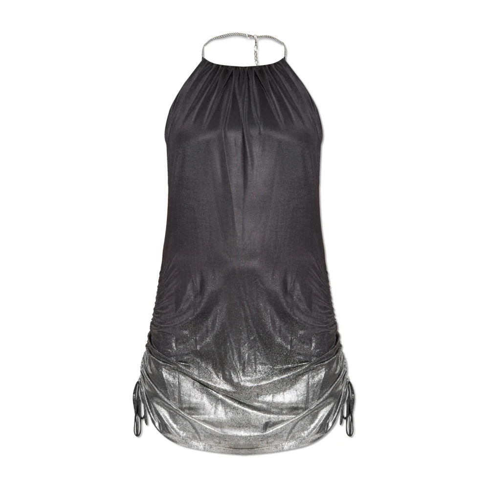 Diesel Vrouw Grijs Kleedjes Dames, S, Jurk D-Iren A18565
