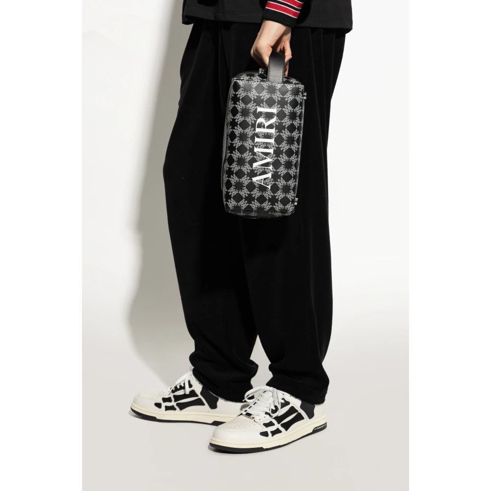 Amiri Monogram toilettas Black Heren