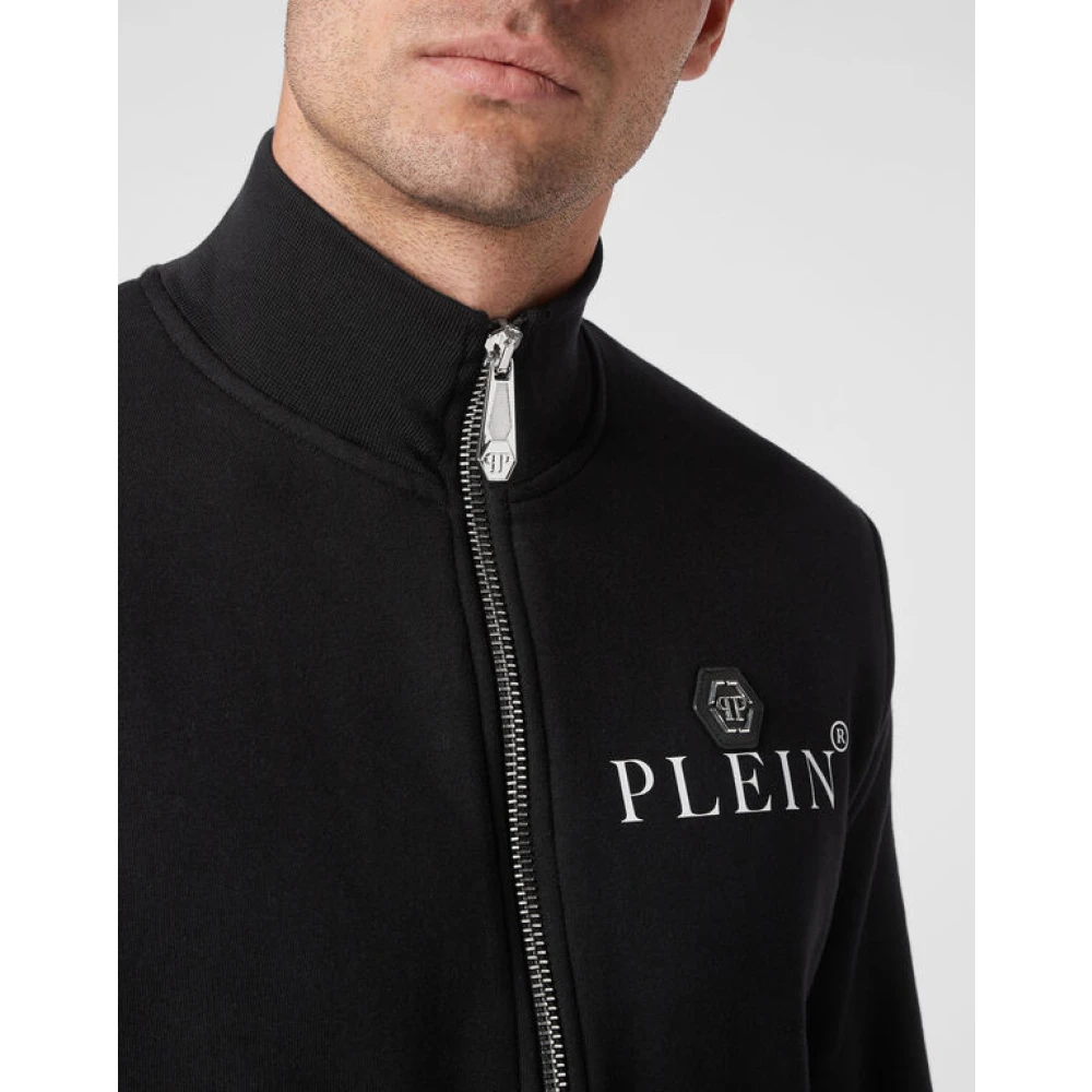 Philipp Plein Zwarte Broek Hoogwaardig vakmanschap Black Heren