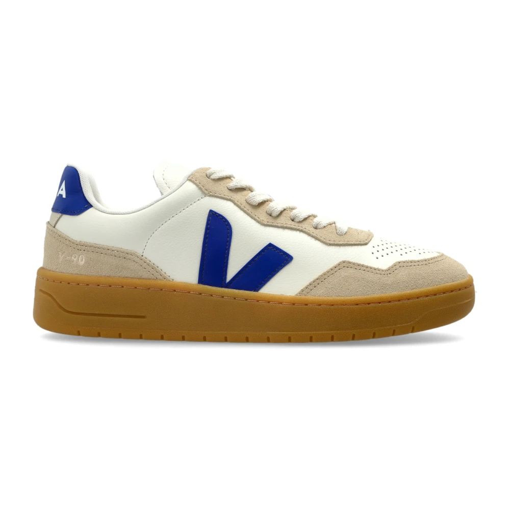 Veja V-90 O.t. Leather Sneakers Dames Schoenen Beige