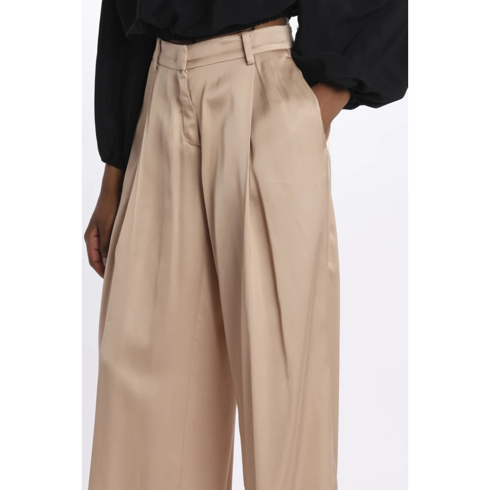 N21 Satin Broek Poeder Pink Dames