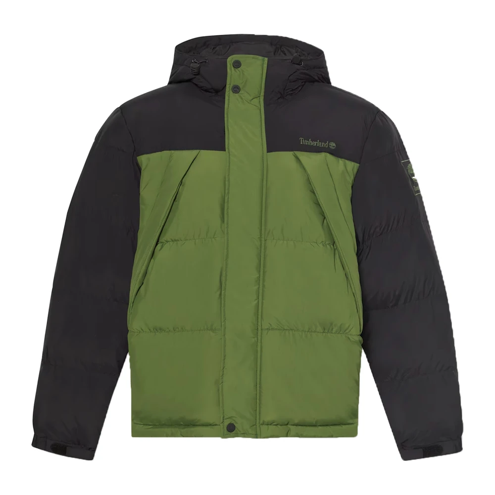 Timberland Waterafstotende nylonjas voor heren Green Heren