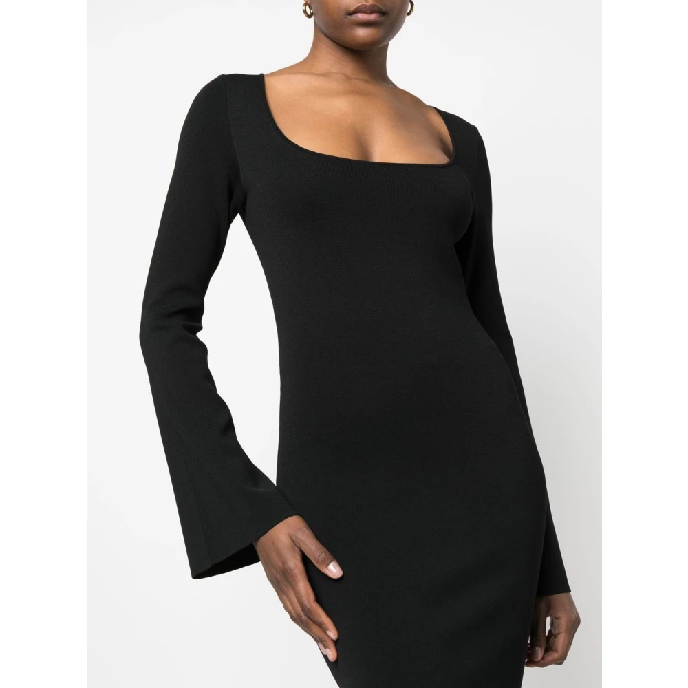 P.a.r.o.s.h. Prachtige Feestjurk voor Elke Gelegenheid Black Dames