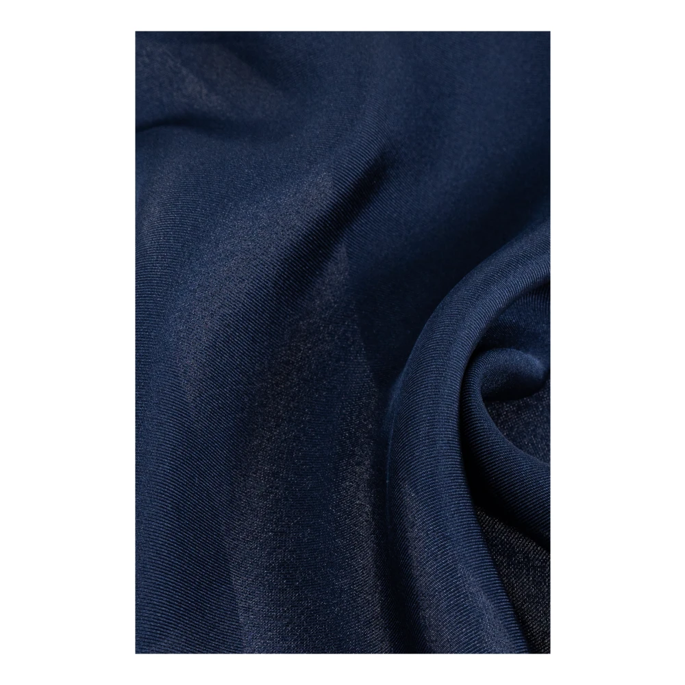 Giorgio Armani Zijden pochet Blue Heren