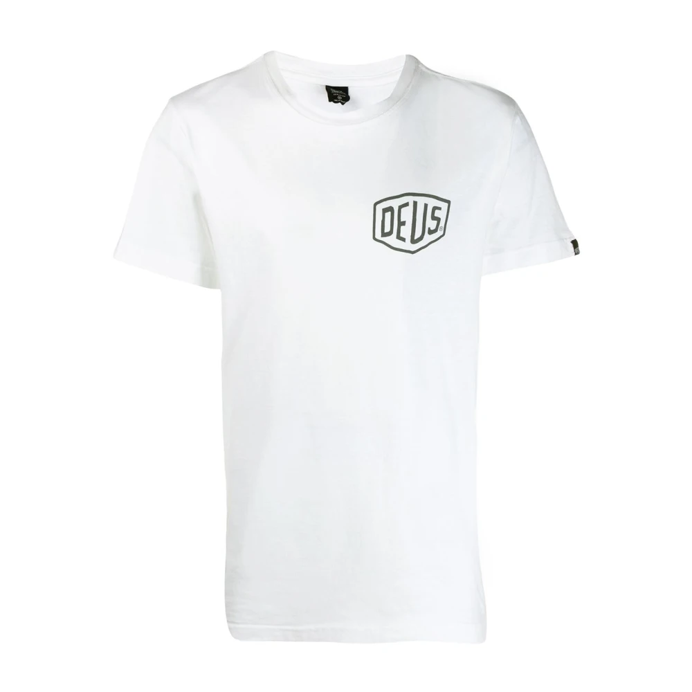 Deus Ex Machina Witte T-shirts en Polos White Heren