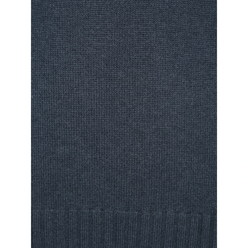 Dell'oglio Blauwe Gebreide Kleding voor Mannen Aw24 Blue Heren