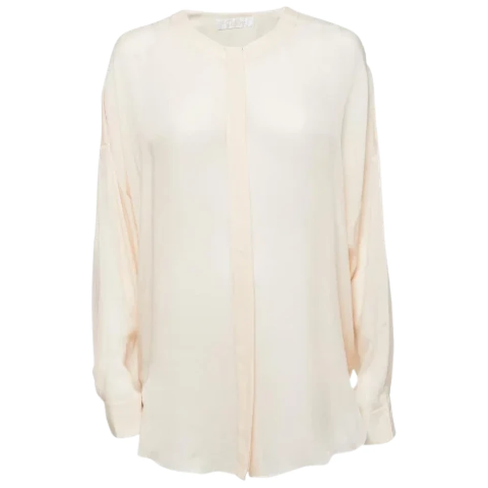 Chloé Pre-owned Fabric tops Pink Dames