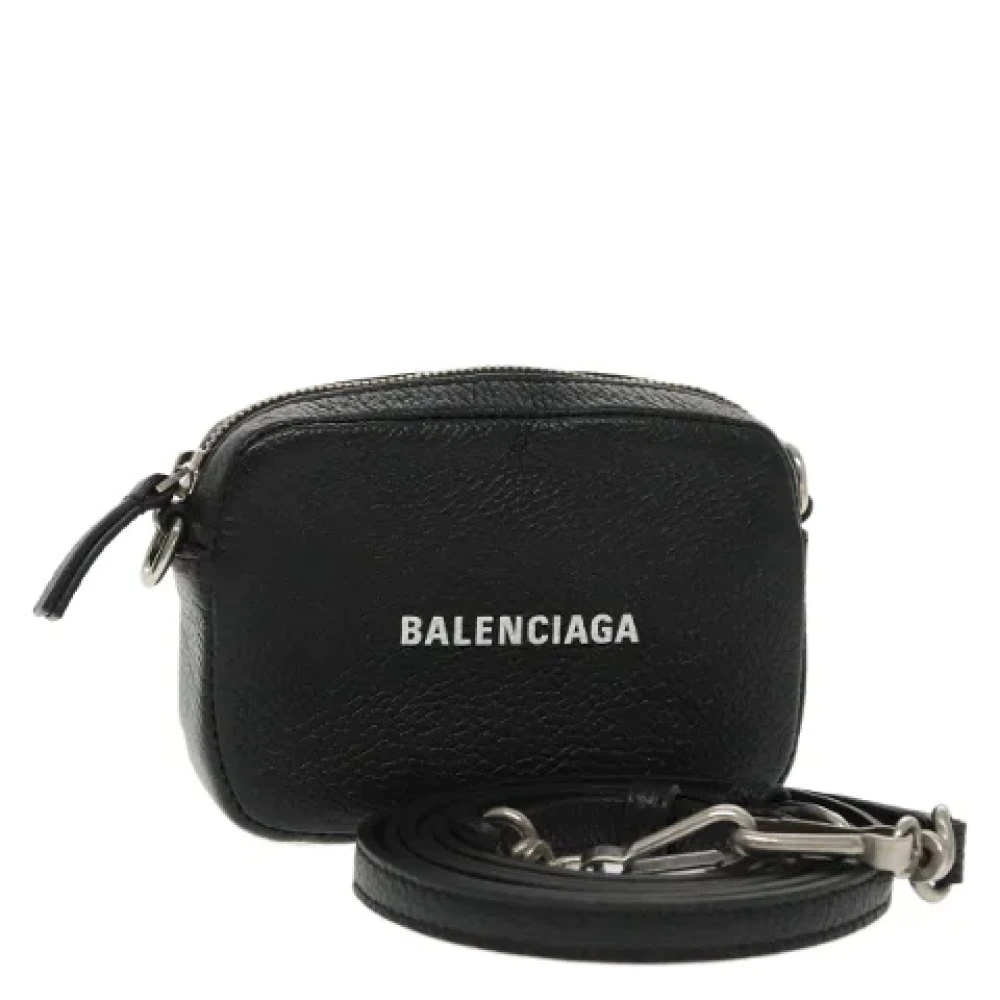Balenciaga Vintage Pre-owned Leather balenciaga-bags Black Dames