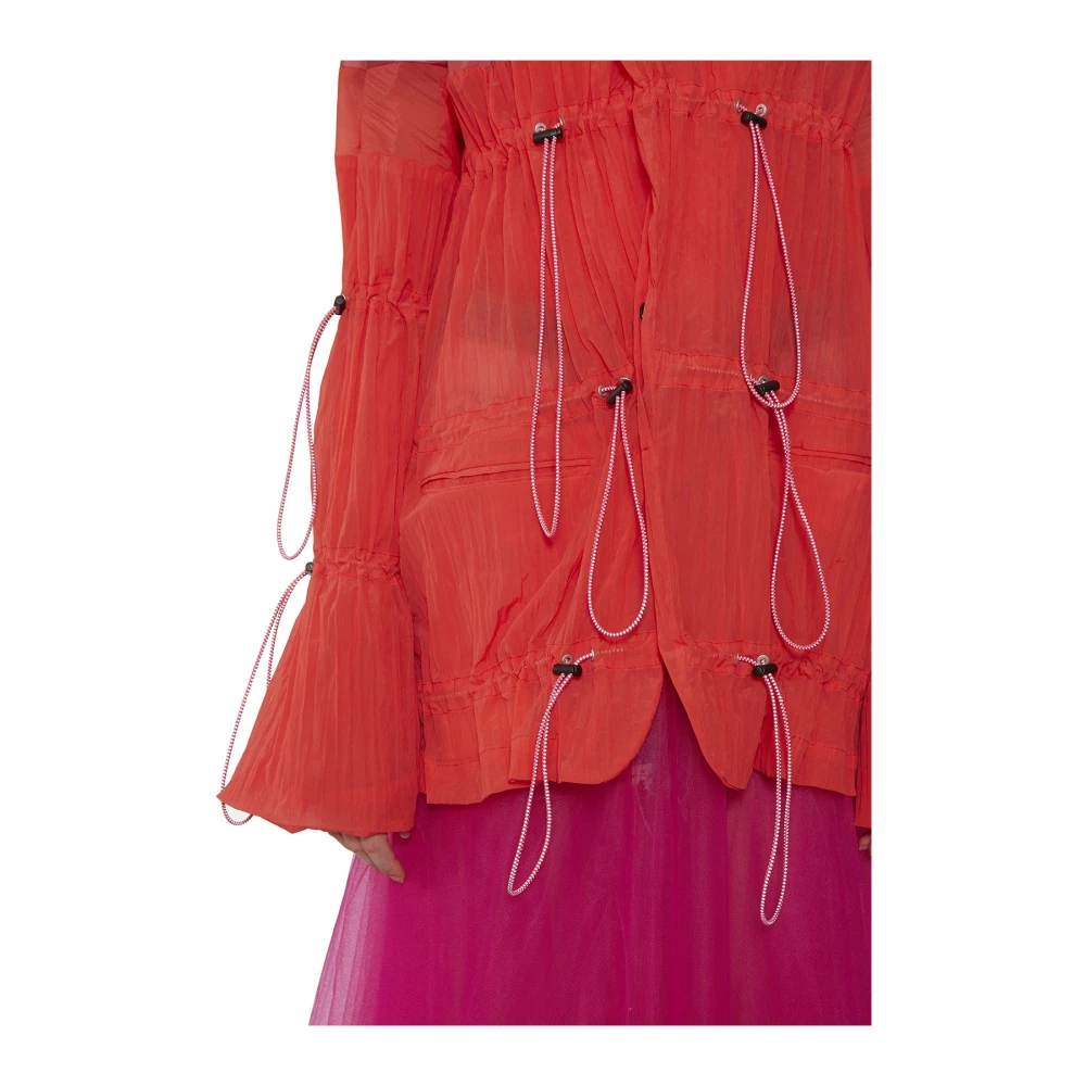 Unravel Project Lichte jassen Red Dames