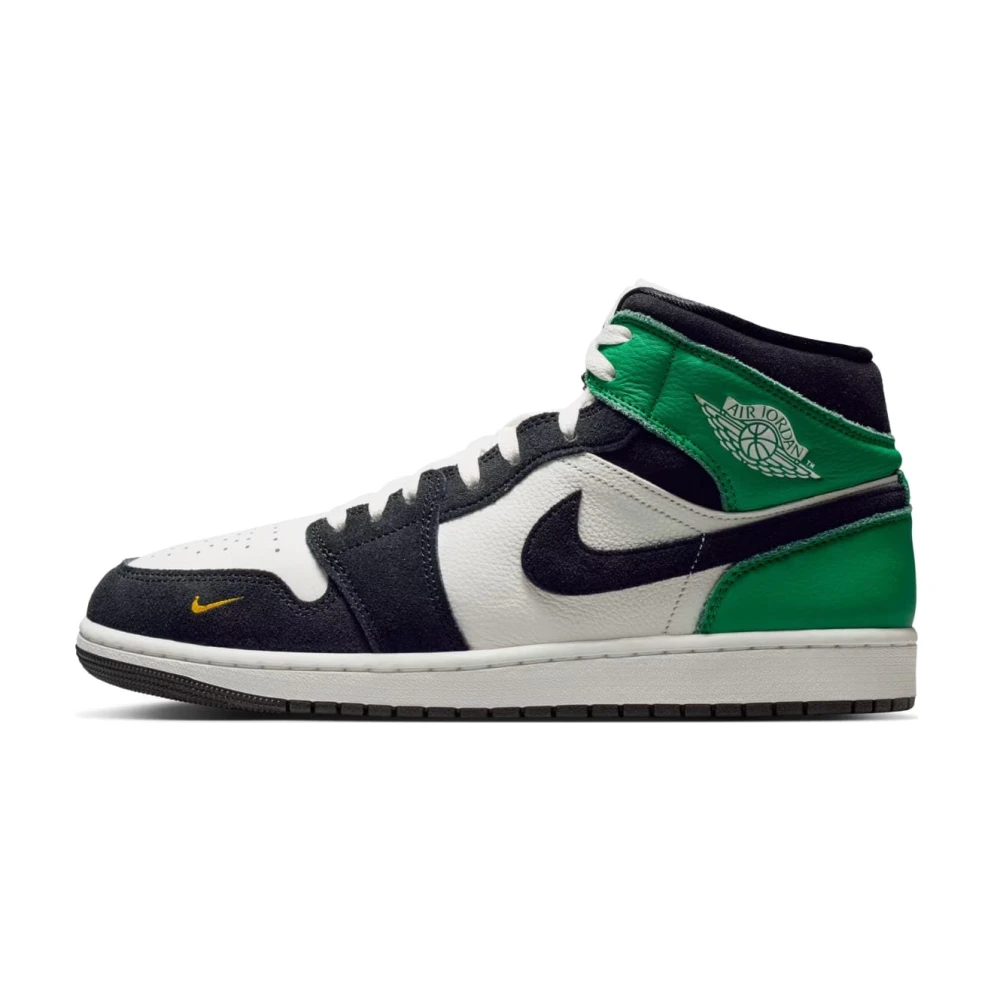 Jordan Men's Multicolor 1 Mid Se Lucky Green - Trainers - 10 1/2 Uk - Sport