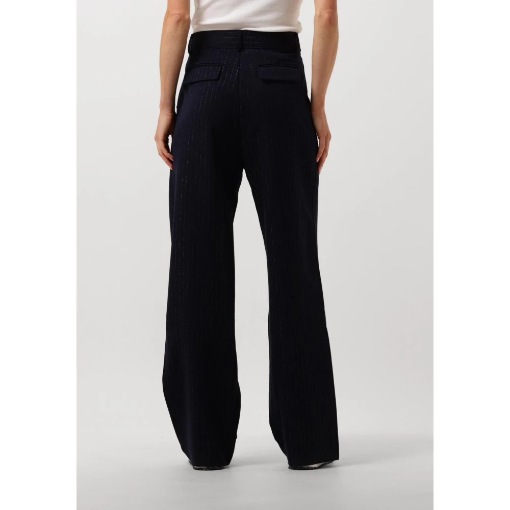 Nukus New York Pants Stripe Blue Dames