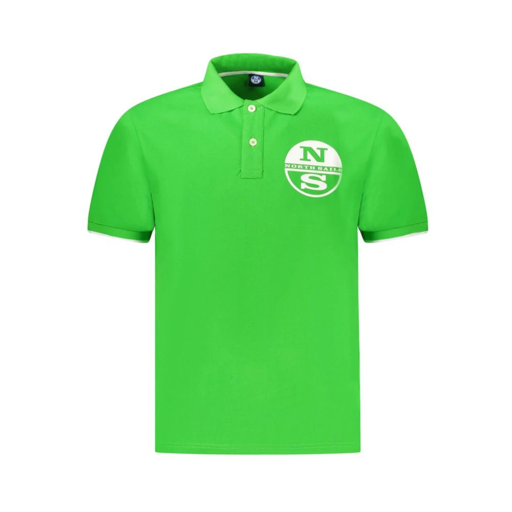 North Sails Uomo Verde - Polo In Cotone - Tops - L