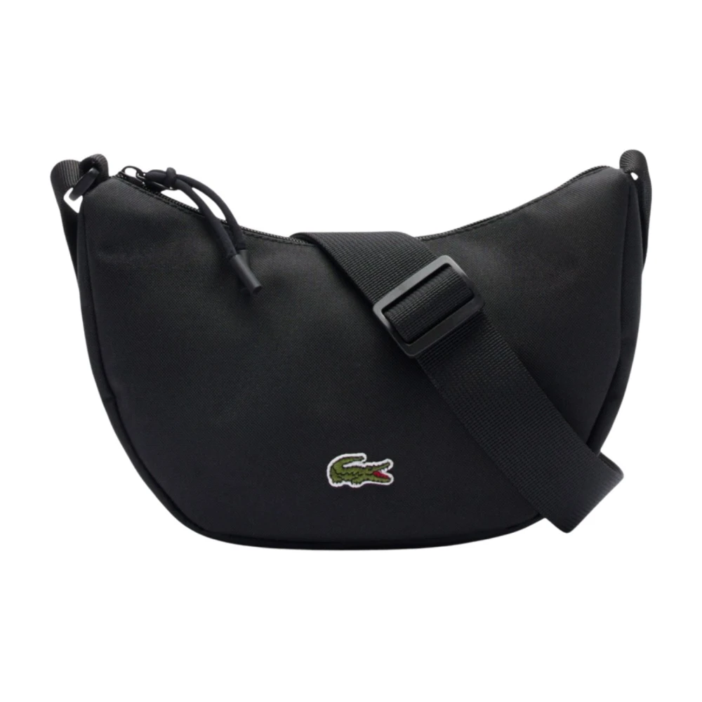 Lacoste Unisex Nero Borse, Taglia Unica, New,
