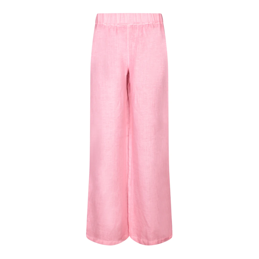 Trousers > Wide Trousers - - 120% Lino - Modalova