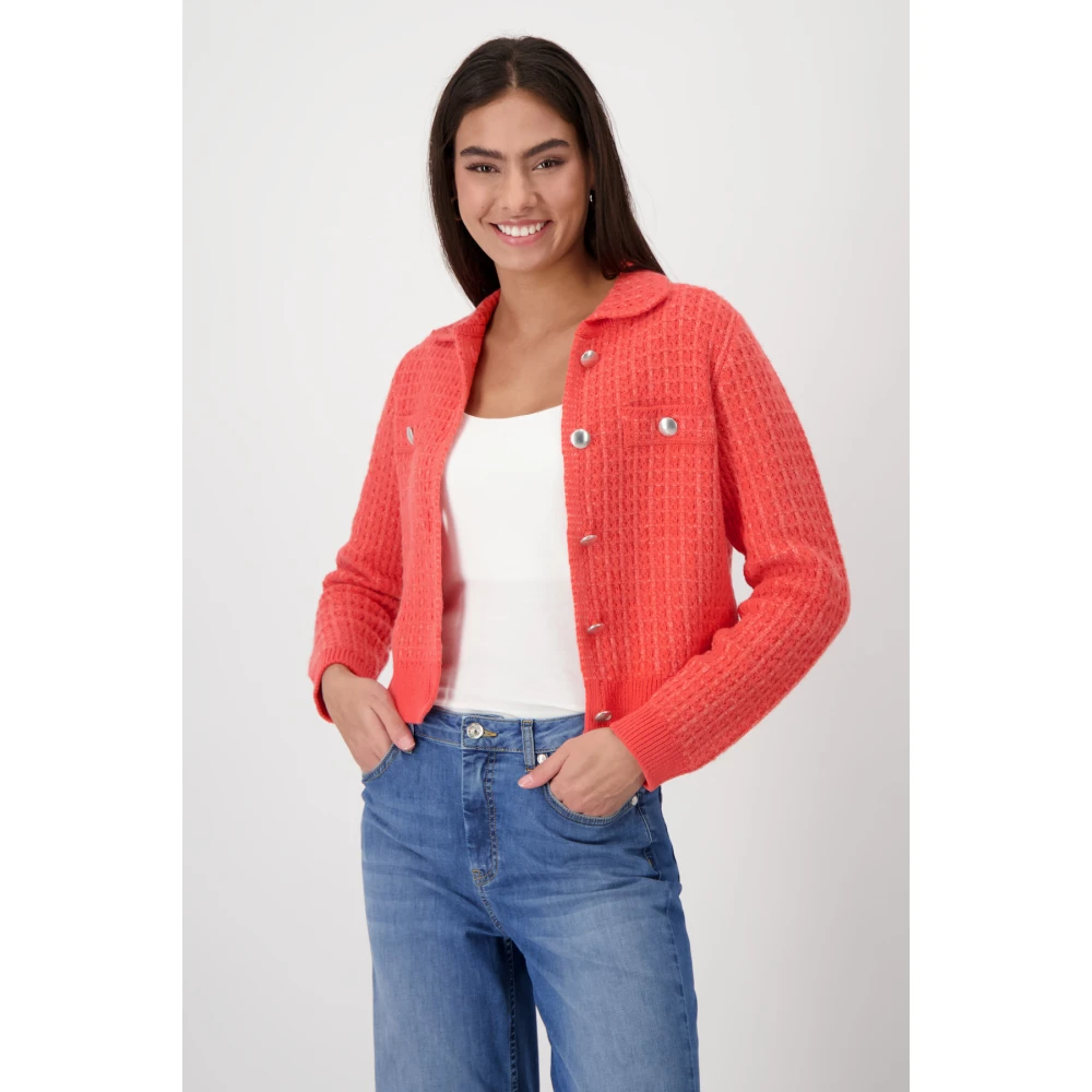 monari Cardigans Red Dames