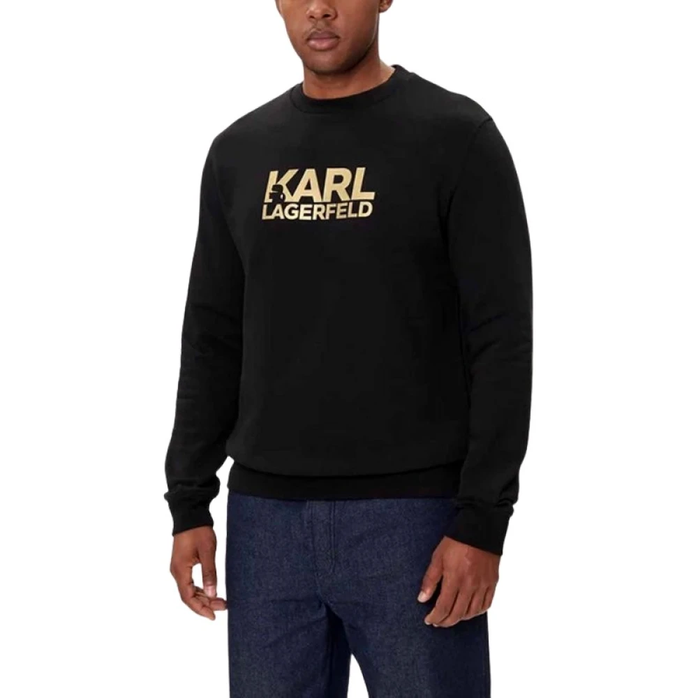 Karl Lagerfeld Black - Sweatshirts Hoodies > Sweatshirts - Male - Sweatshirts - M - Sweatshirts & Hoodies