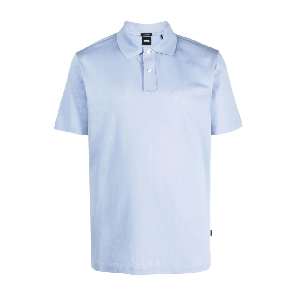 Boss Piket38 poloshirt van katoen Blue Heren