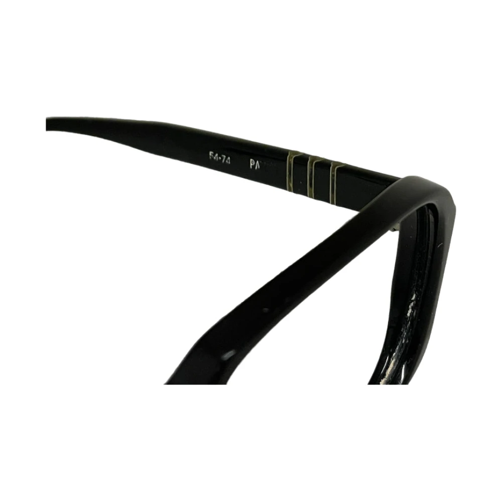 Persol Vintage mod. Patent Zwarte Bril Black Unisex