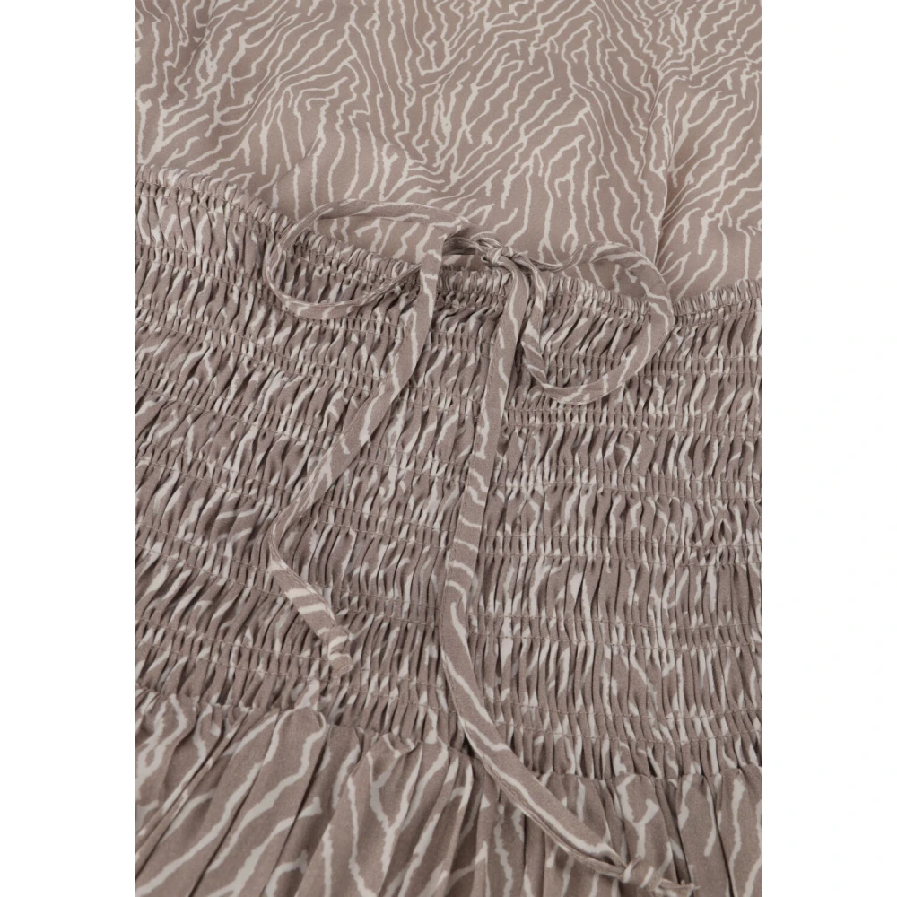 Moscow Taupe Maxi Jurk Beige Dames