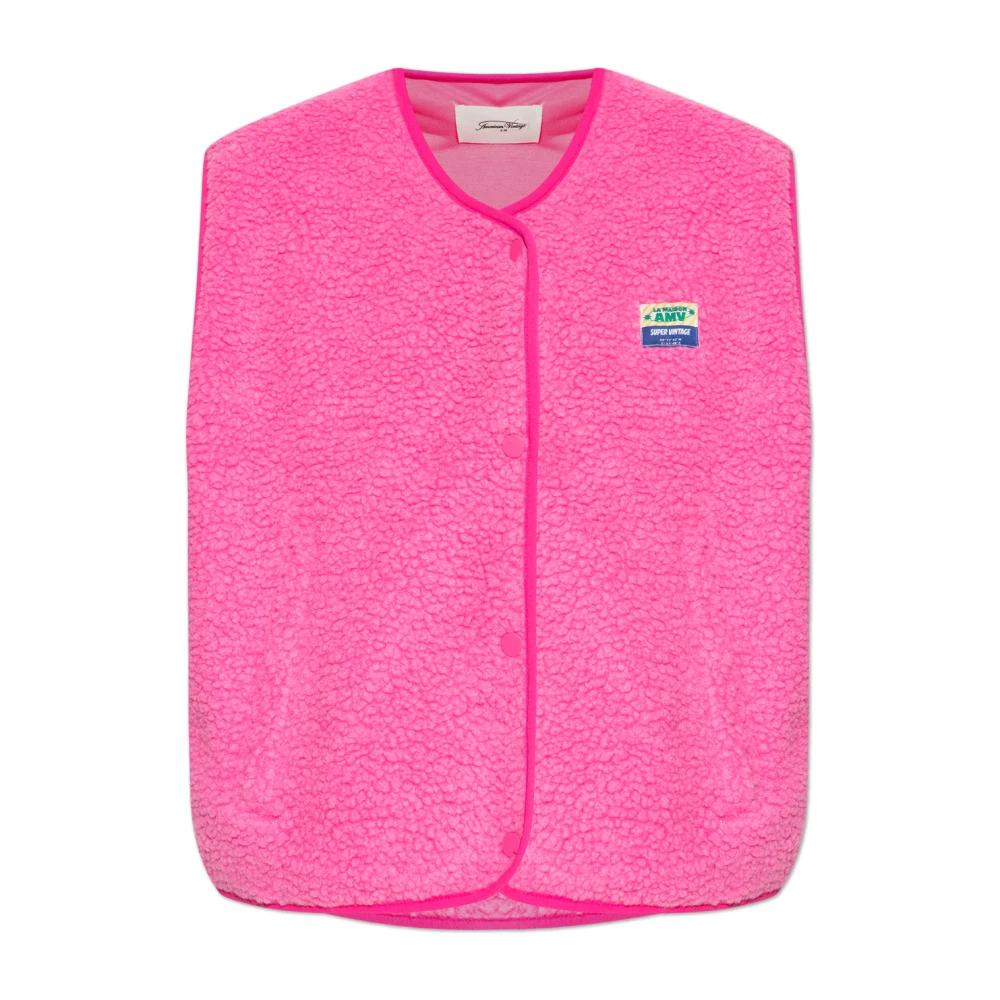 American Vintage Damen Rosa Jacken, Xsgröße: