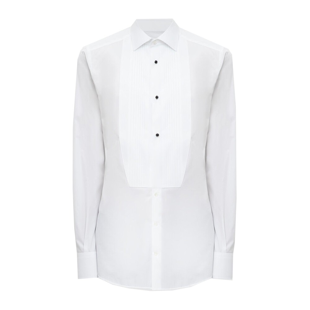 Camisa de best sale seda blanca hombre