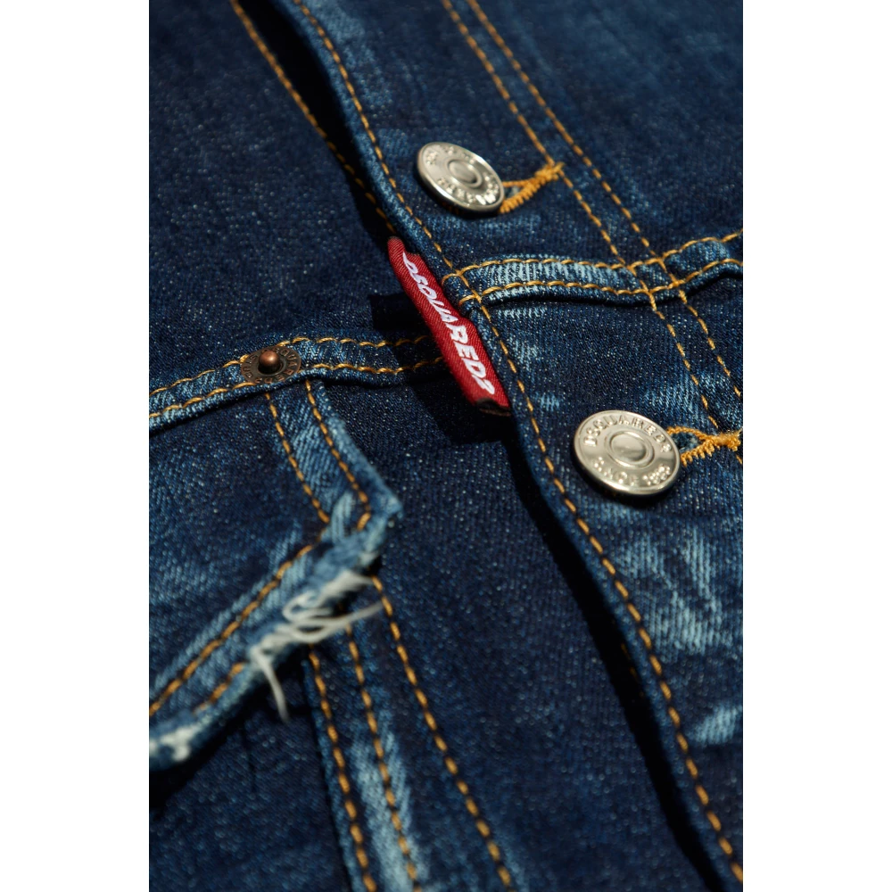 Dsquared2 Denim jurk Blue Dames
