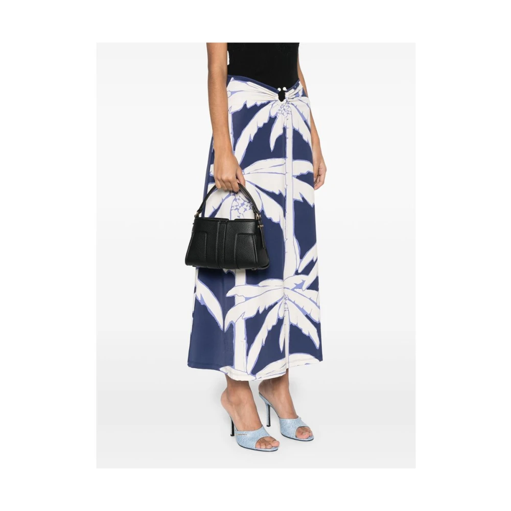 Elisabetta Franchi Zwarte Top Hand Schoudertas Black Dames