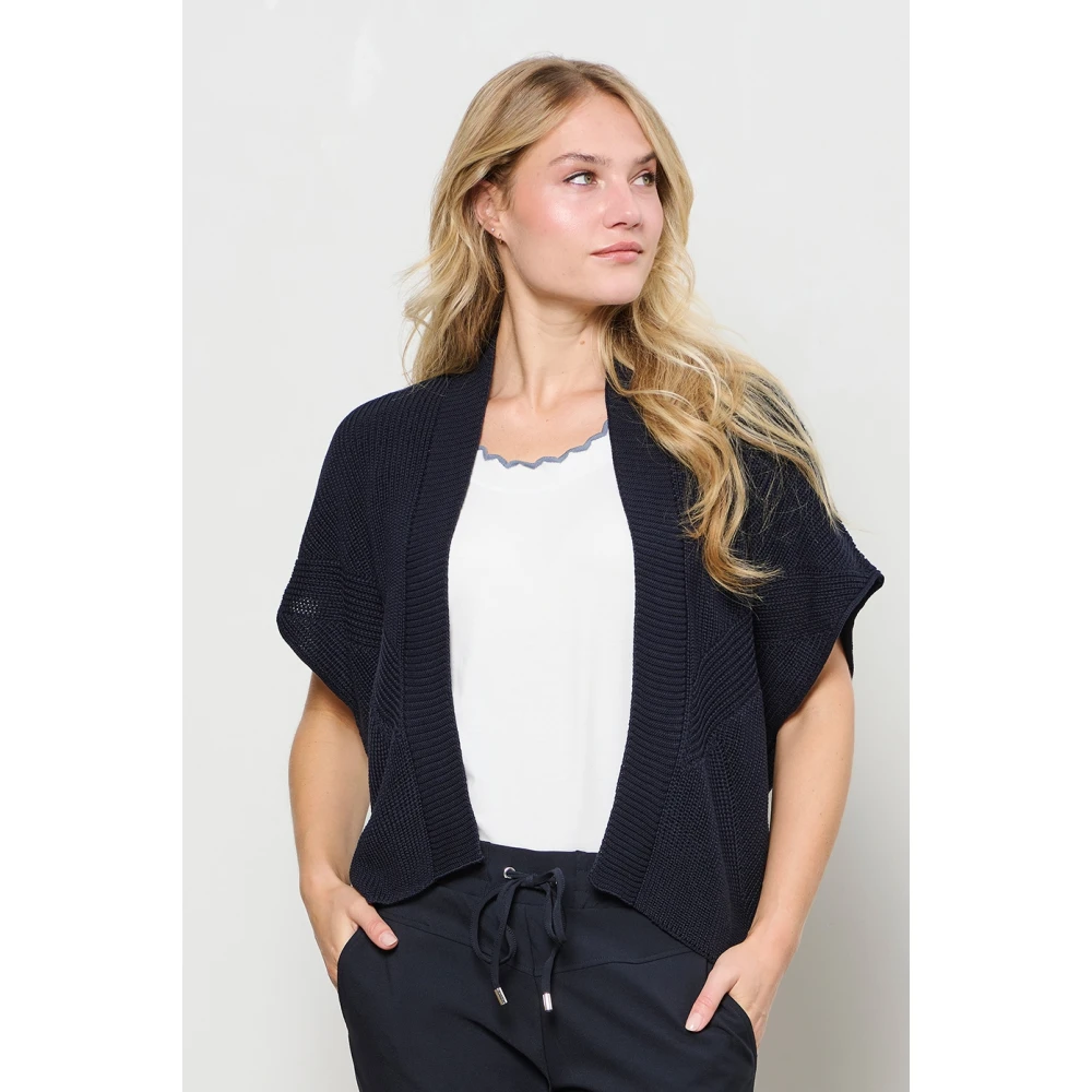 &Co Woman Slim Fit Broek Blue Dames