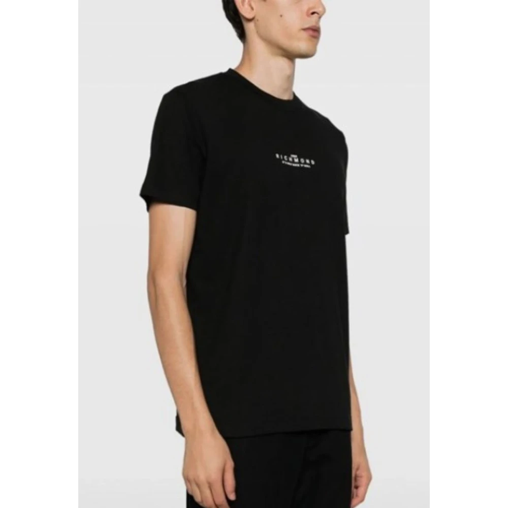 John Richmond Heren Casual T-Shirt Lakoi Black Heren