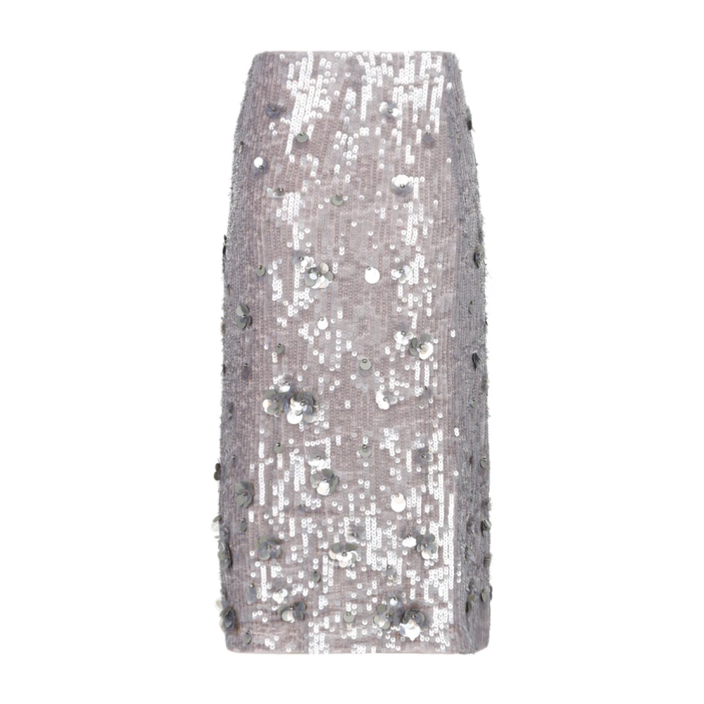 P.a.r.o.s.h. Modieuze Rokken Gray Dames