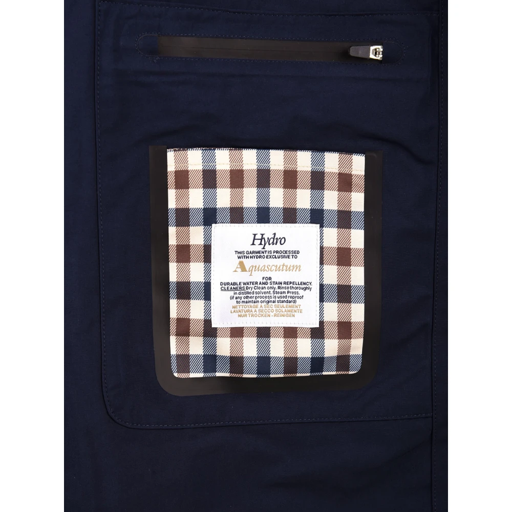 Aquascutum Lichtblauw Jack Blue Heren