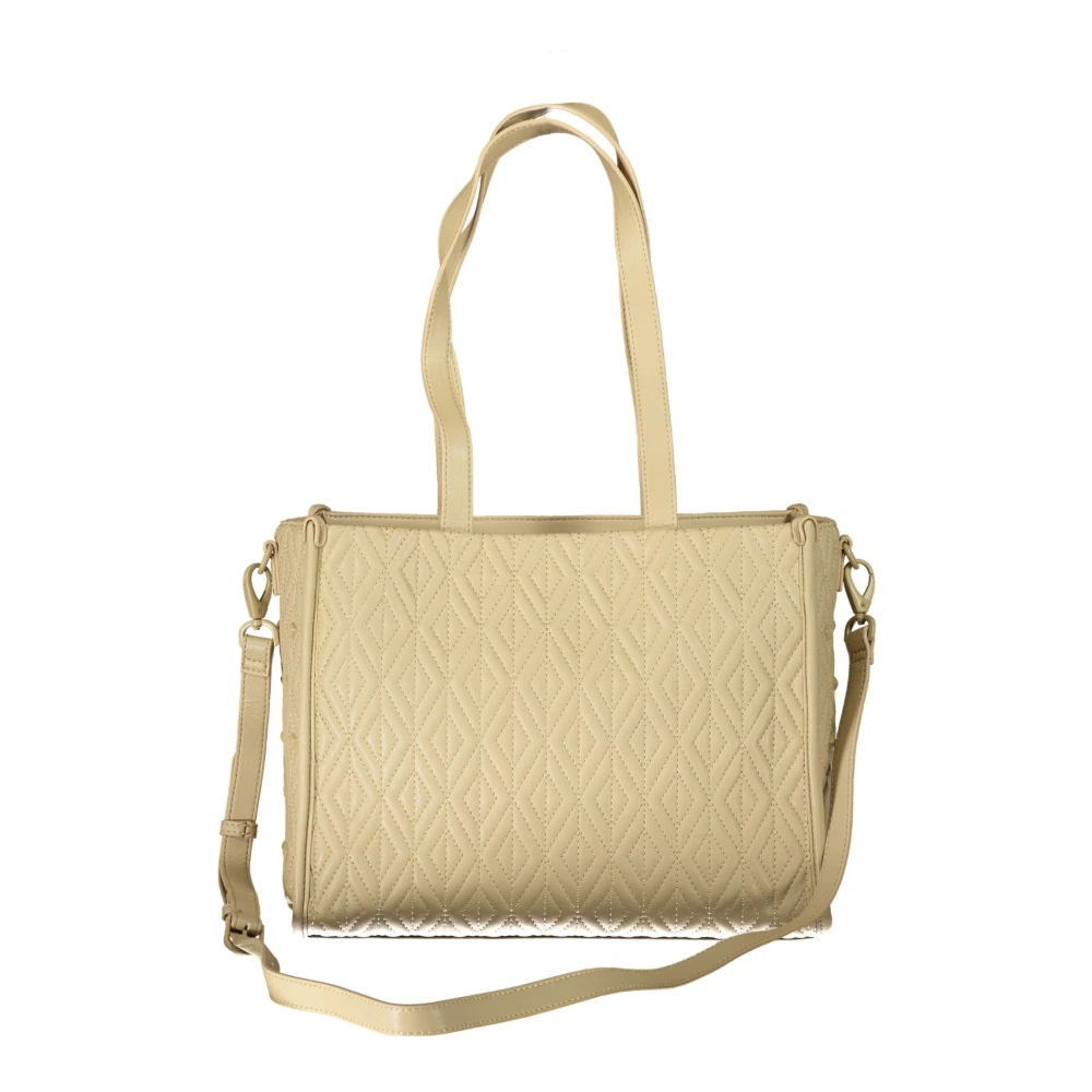 Valentino by Mario Valentino Beige Schoudertas met Afneembare Band Beige Dames