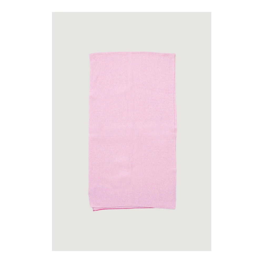 Moschino Roze Wolmix Sjaal Herfst Winter Vrouwen Pink Dames