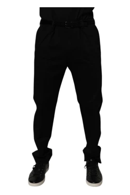Svarta Skinny Dress Formal Pants