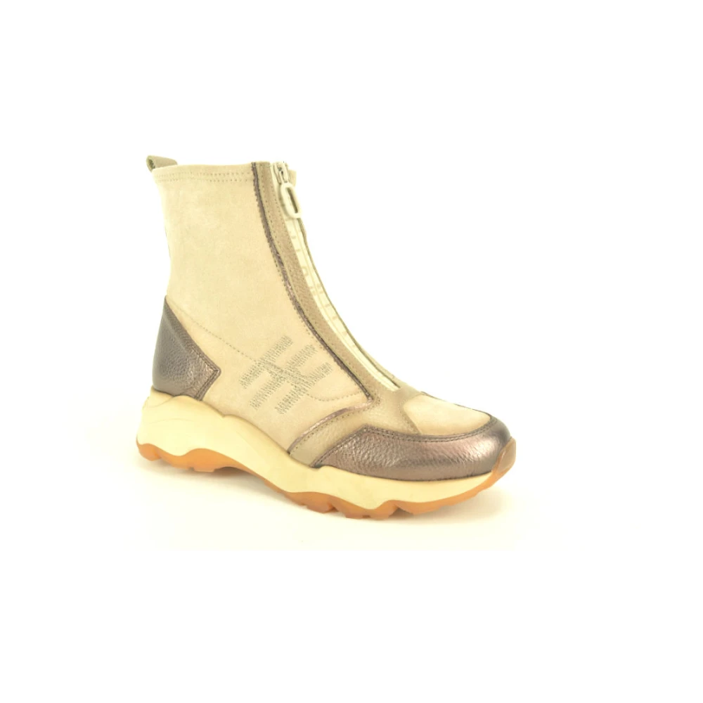Hispanitas Botje + Tiret DZ Dames Schoenen Beige