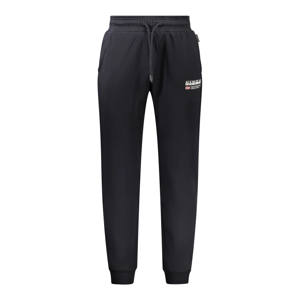 Napapijri Sportieve sweatpants met elastische tailleband en manchetten Black Heren