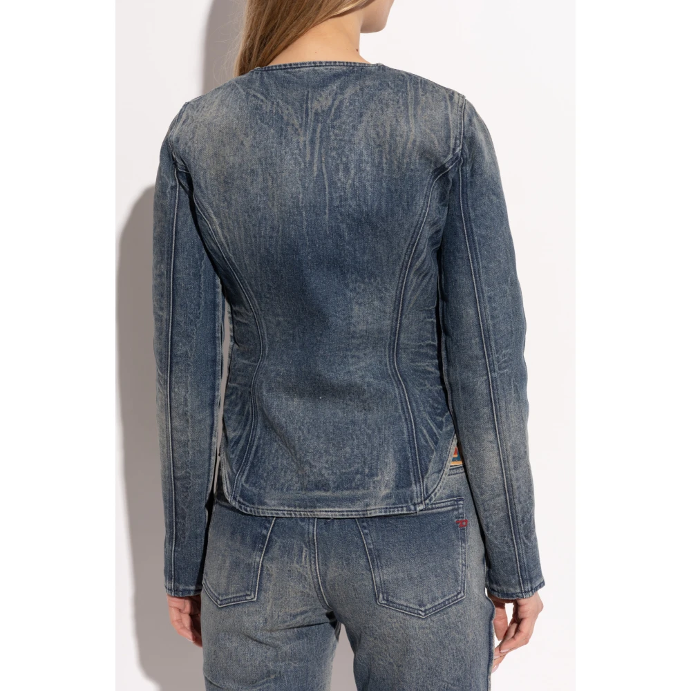 Diesel Denim jas Blue Dames