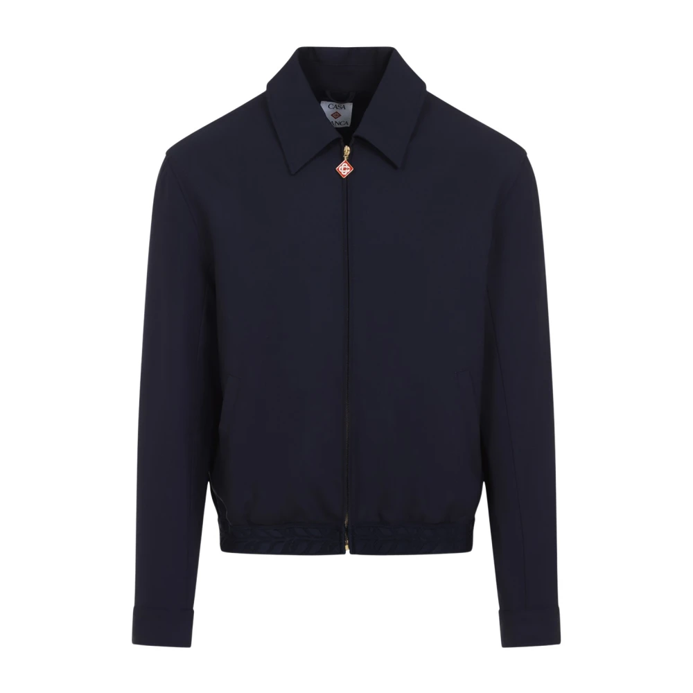 Casablanca Navy Tailored Sportjas Blue Heren