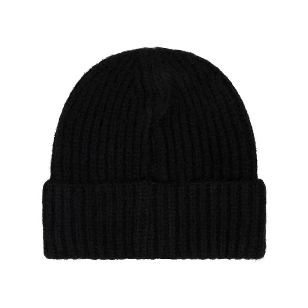 Lofty Manner Rosana Beanie in zwart Black Dames