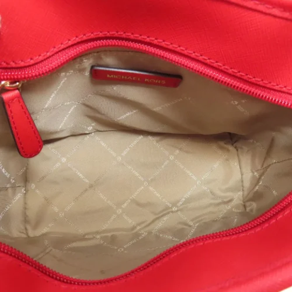 Michael Kors Pre-owned Fabric handbags Red Dames