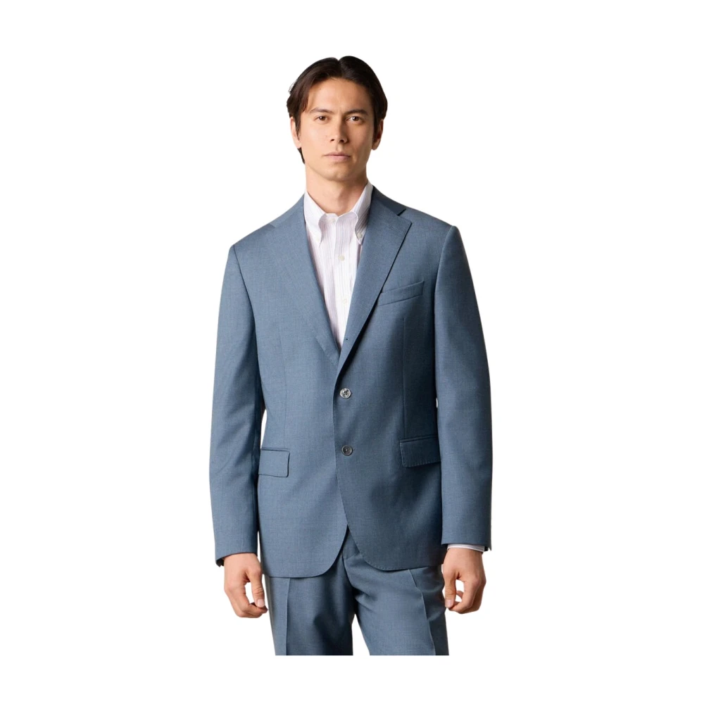 Brooks Brothers Men's Blue Blazers, 5XL, Virgin Wool Blazer