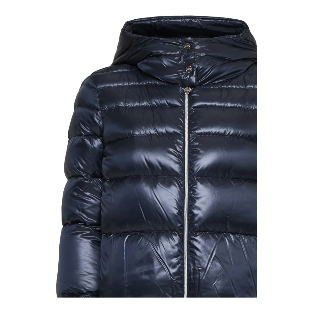 Herno Blauwe Resort Jassen Blue Dames