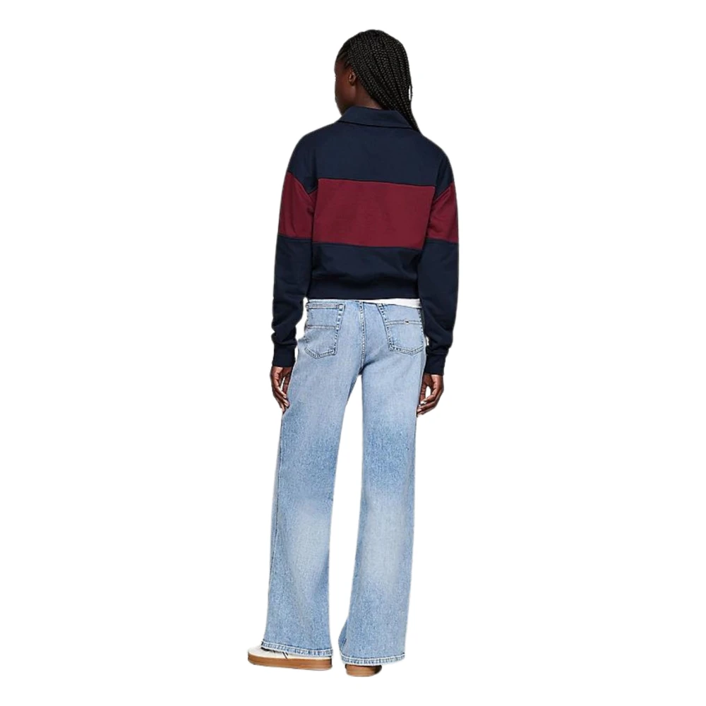 Tommy Hilfiger Blauwe Truien voor Mannen Multicolor Dames