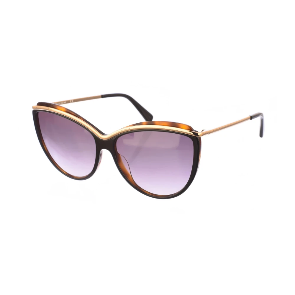 Longchamp Women's Multicolor Sunglasses, One Size, Butterfly Style Acetate Sunglasses