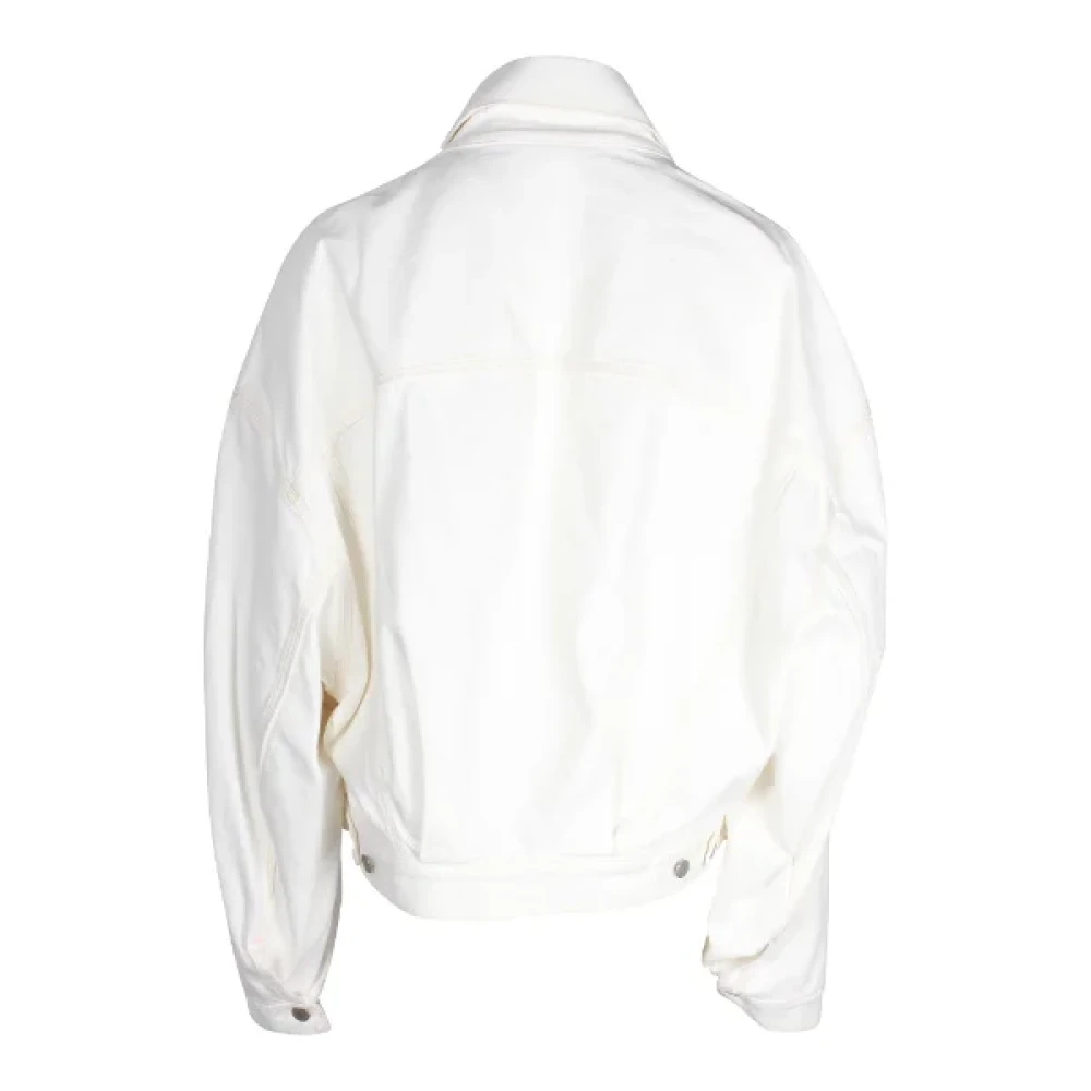 Acne Studios Pre-owned Cotton outerwear White Dames