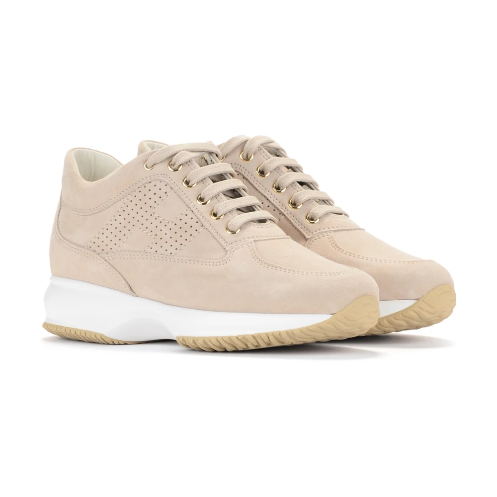 Hogan Beige Interactive Sneakers Beige Dames